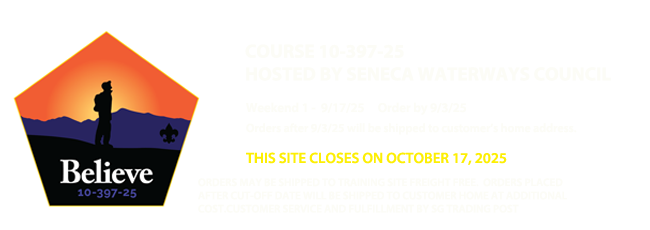 Seneca Waterways Council - Wood Badge Apparel